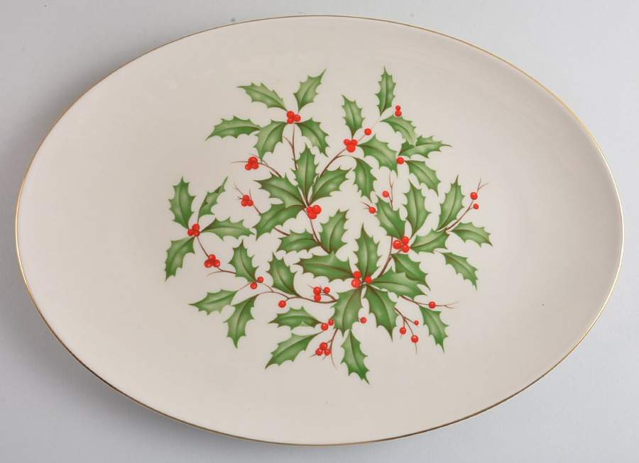 L4 16" Oval Serving Platter by Lenox-1