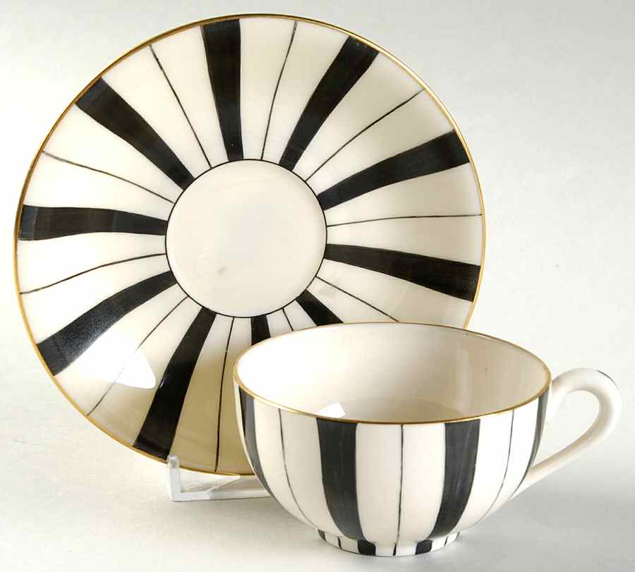L47A Flat Cup & Saucer Set by Lenox-1