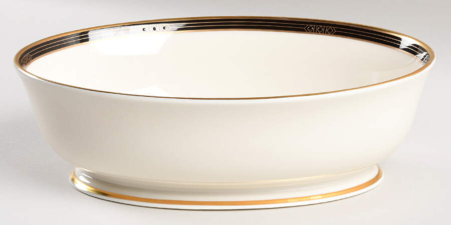 Langdon Gate 9" Oval Vegetable Bowl by Lenox-1
