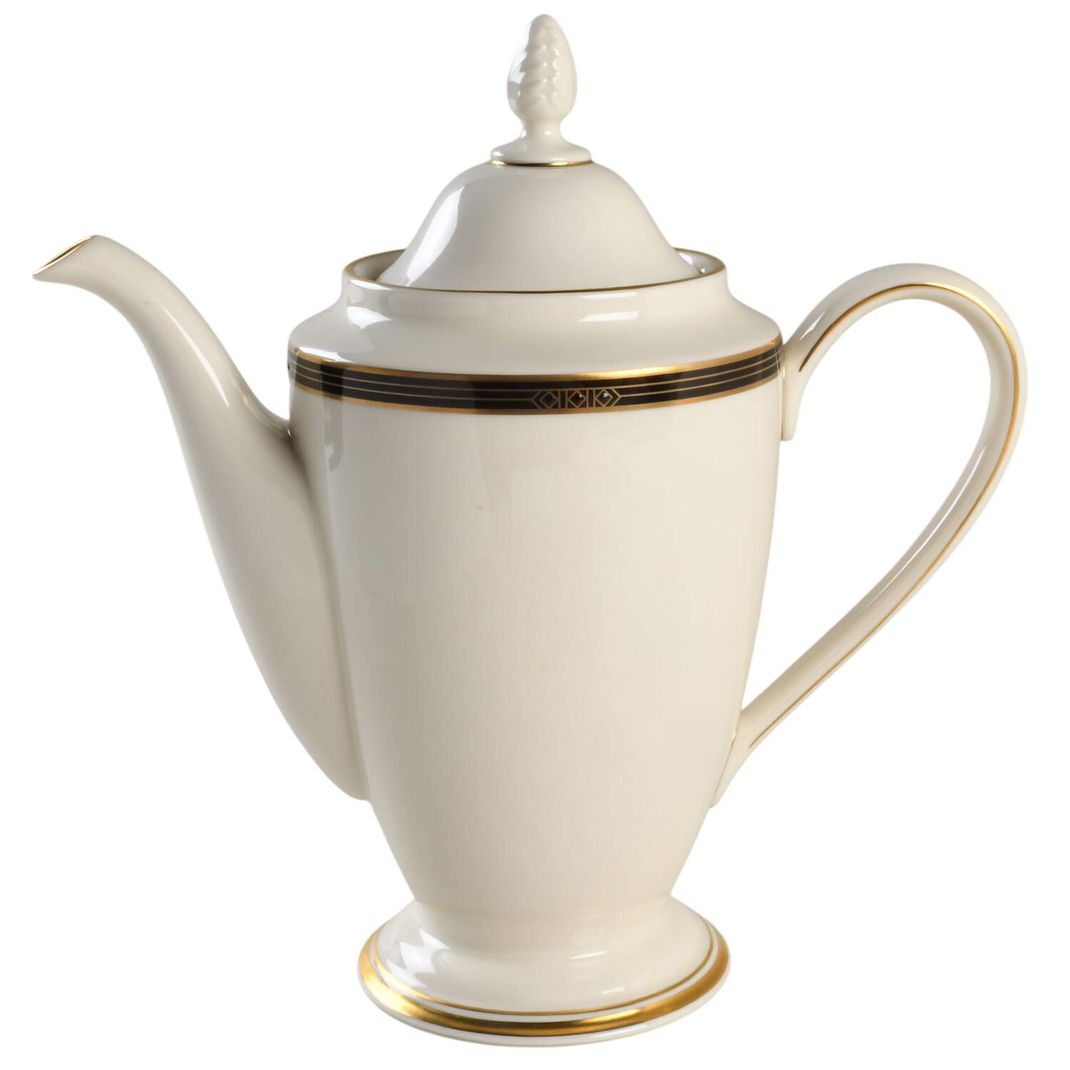 Langdon Gate 1999 Shape Coffee Pot & Lid by Lenox-1