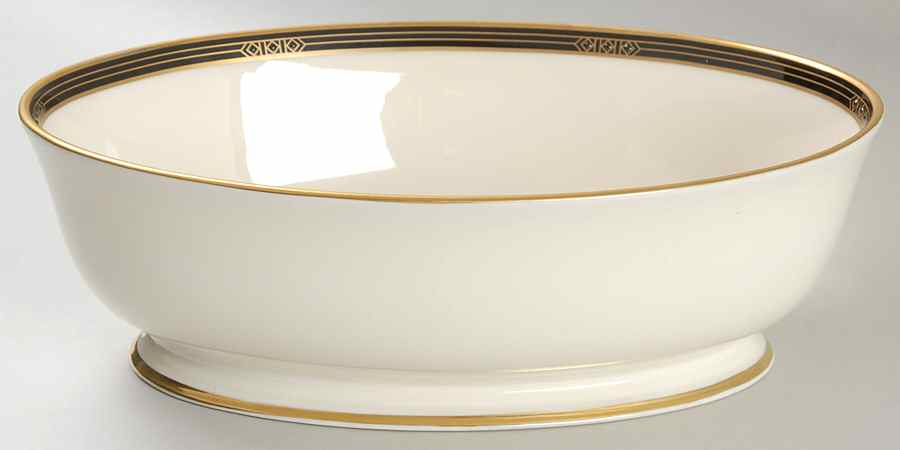 Langdon Gate 9" Oval Vegetable Bowl by Lenox-1