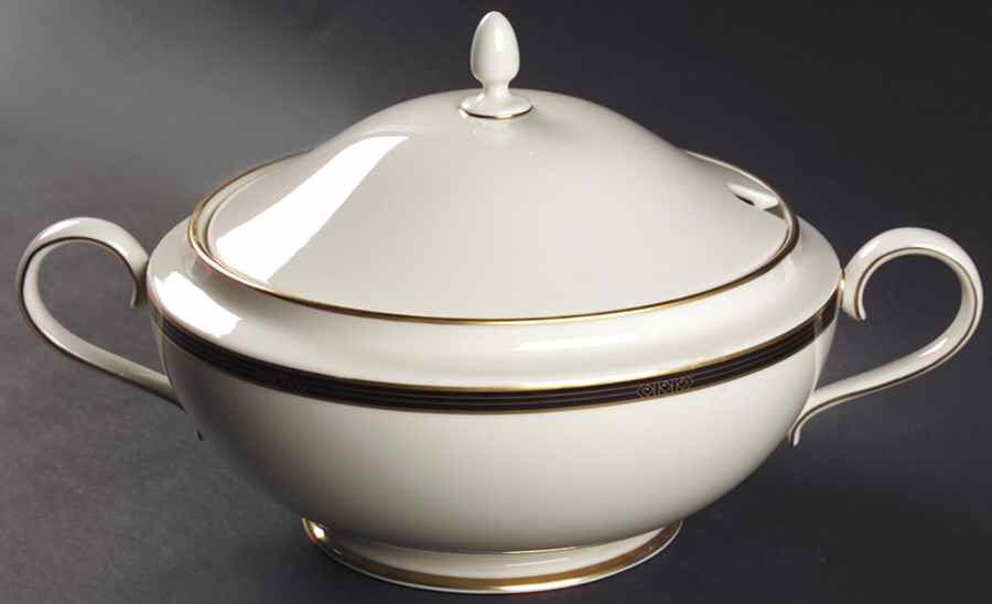 Langdon Gate Tureen & Lid-1999 Shape by Lenox-1
