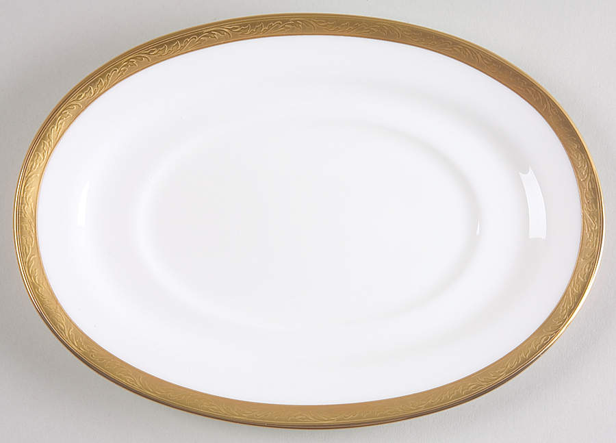 Landmark Gold Underplate for Gravy Boat by Lenox-1