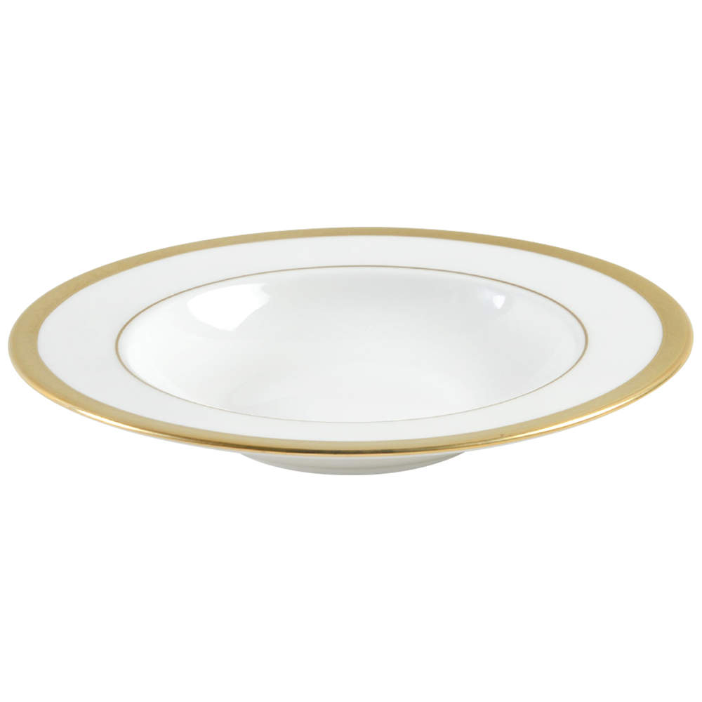 Landmark Gold Rim Soup Bowl by Lenox-1