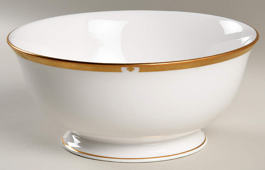Landmark Gold 8" Round Vegetable by Lenox-1
