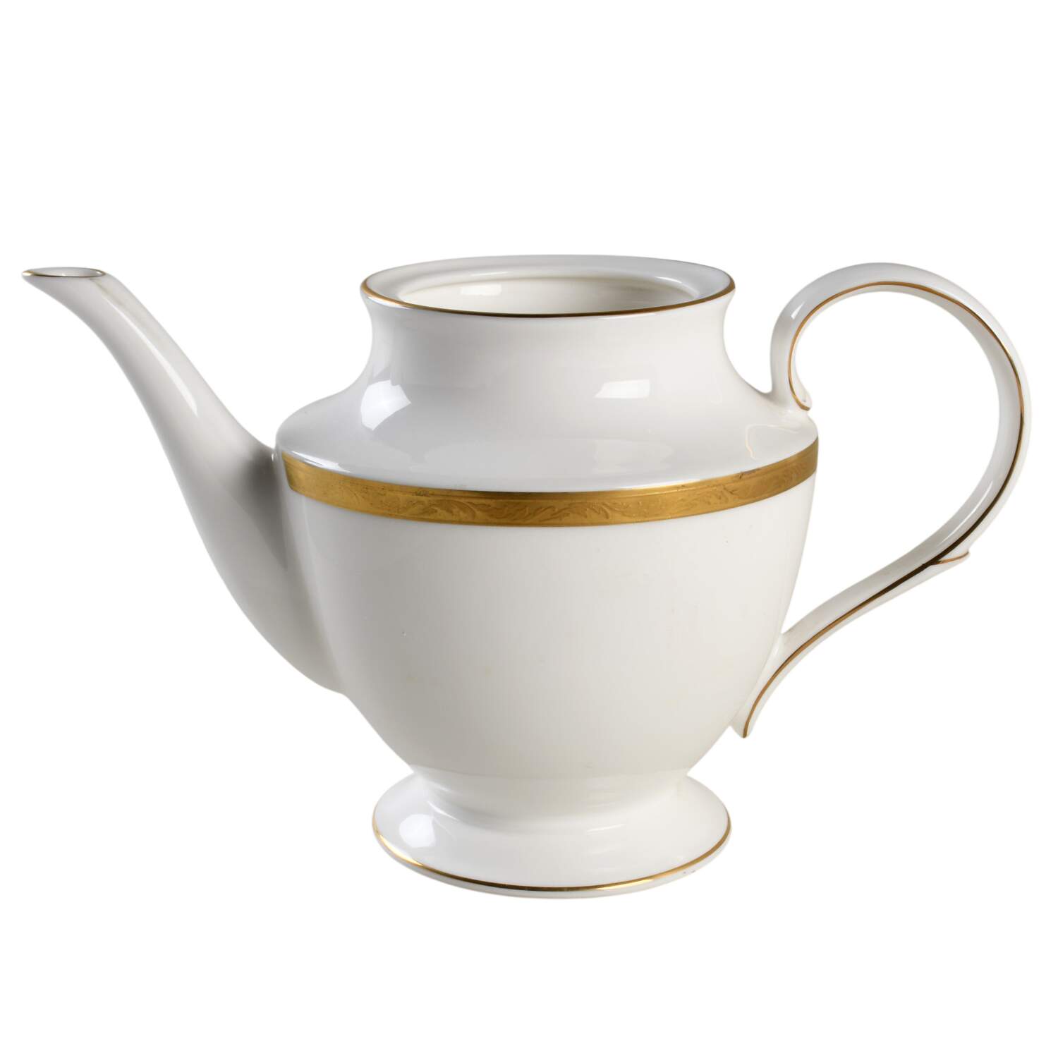 Landmark Gold Teapot No Lid by Lenox-1