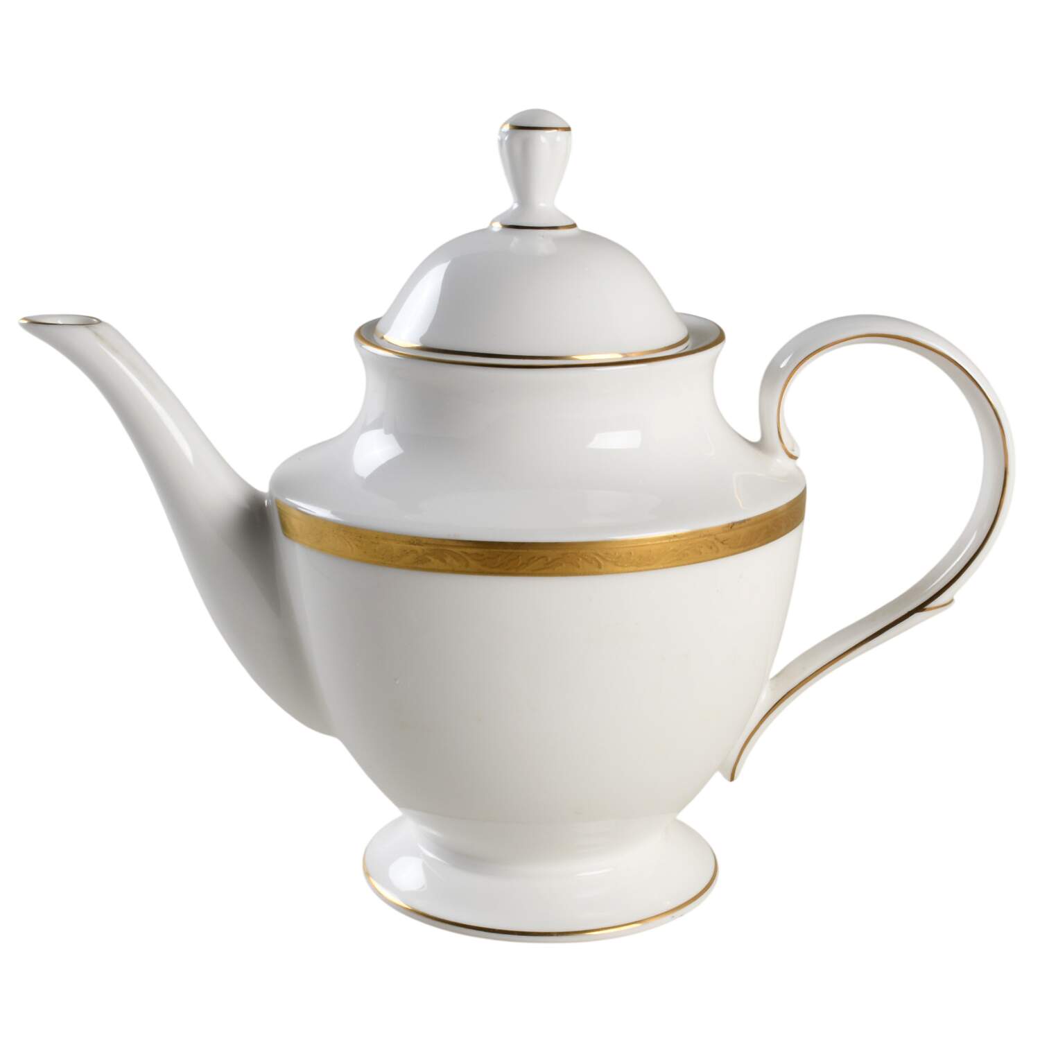 Landmark Gold Teapot & Lid by Lenox-1
