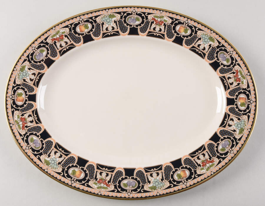 Lammermoor 13" Oval Serving Platter by Lenox-1