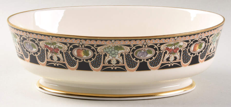 Lammermoor 9" Oval Vegetable Bowl by Lenox-1