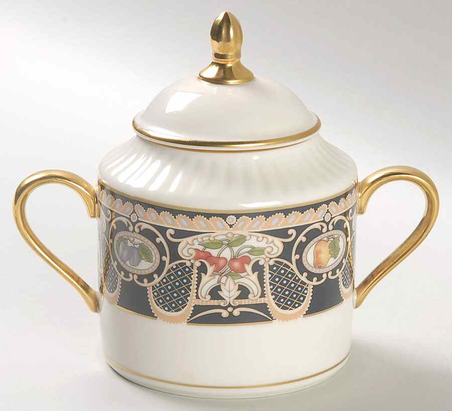 Lammermoor Sugar Bowl & Lid by Lenox-1