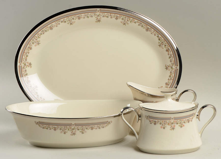 Lace Point 5 Piece Hostess Set by Lenox-1