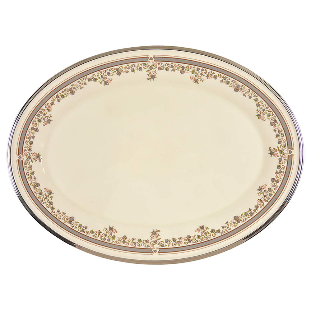 Lace Point 16" Oval Serving Platter by Lenox-1