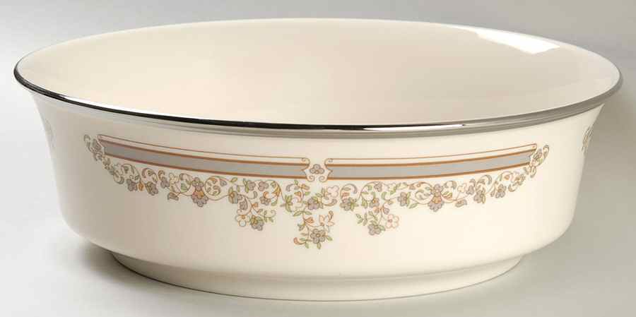 Lace Point 9" Round Vegetable Bowl by Lenox-1