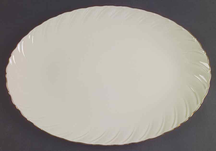 Laurent 15" Oval Serving Platter by Lenox-1
