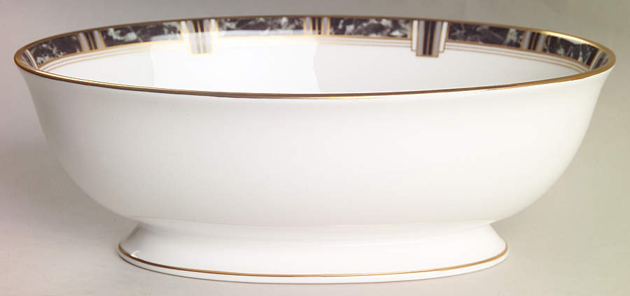 Lenox Classic Modern 9" Oval Vegetable Bowl by Lenox-1