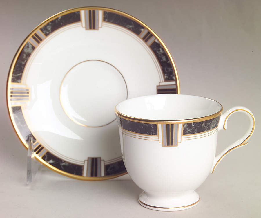Lenox Classic Modern Footed Demitasse Cup & Saucer Set by Lenox-1