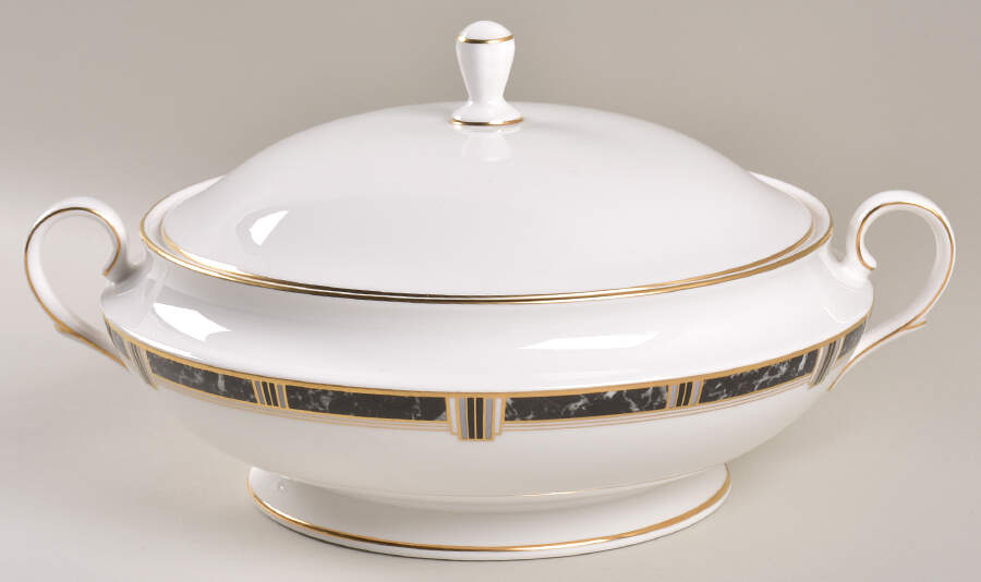 Lenox Classic Modern Round Covered Vegetable by Lenox-1