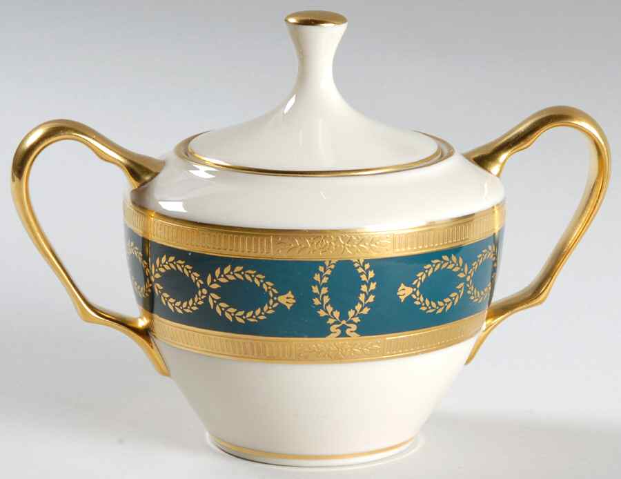 Lenox Heritage Sugar Bowl & Lid by Lenox-1