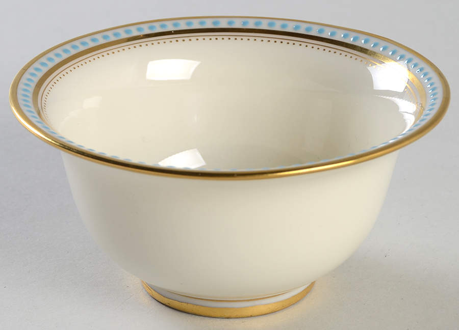 Lenox Liners (Cream, Gold Trim) Decoration #70 Bell Shaped Demitasse Liner by Lenox-1