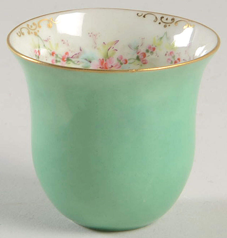 Lenox Liners (Cream, Gold Trim) Decoration #338 Bell Shape Demitasse Liner by Lenox-1