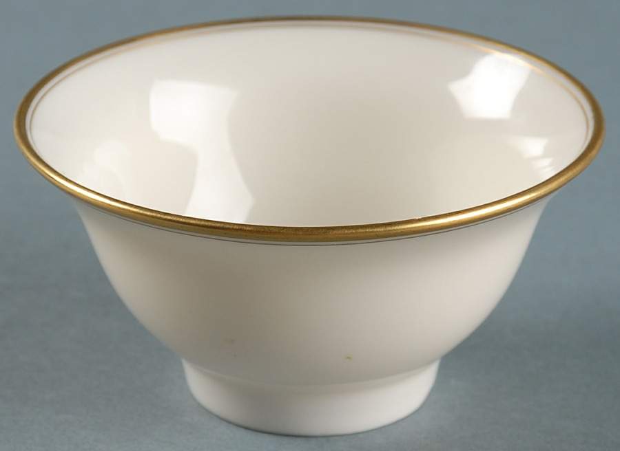 Lenox Liners (Cream, Gold Trim) Decoration #86 Bouillon Liner by Lenox-1