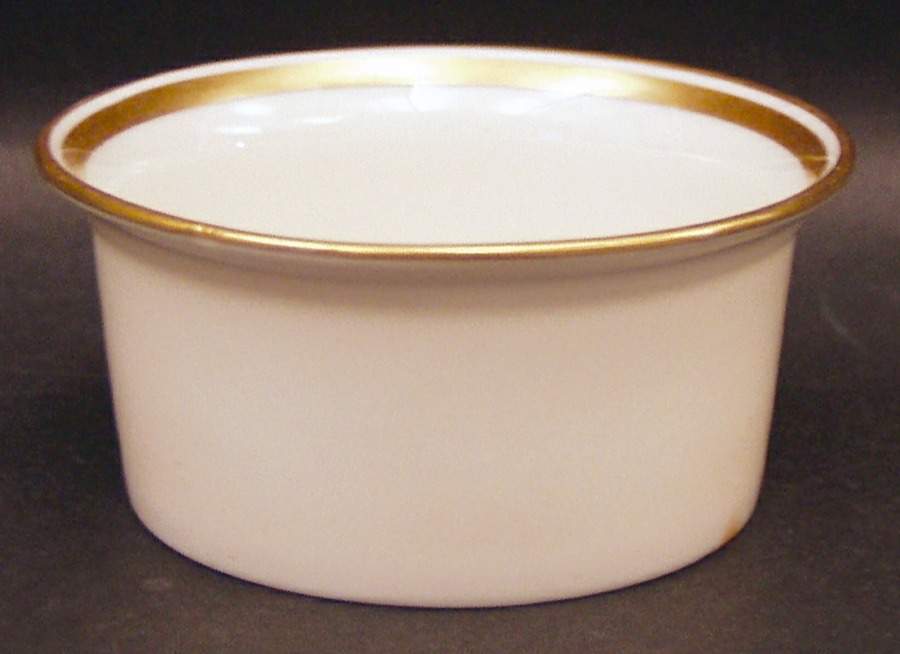 Lenox Liners (Cream, Gold Trim) Decoration #MG Shape 2 Ramekin Liner by Lenox-1