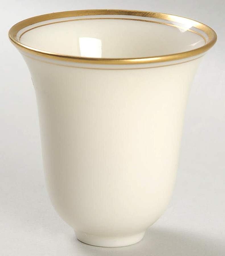 Lenox Liners (Cream, Gold Trim) Decoration #86 Bell Shape Demitasse Liner by Lenox-1