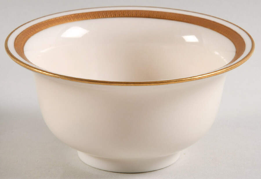 Lenox Liners (Cream, Gold Trim) Decoration #J53 Bouillon Liner by Lenox-1