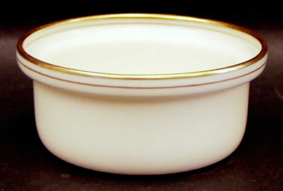 Lenox Liners (Cream, Gold Trim) Decoration #86 Shape 3 Ramekin Liner by Lenox-1
