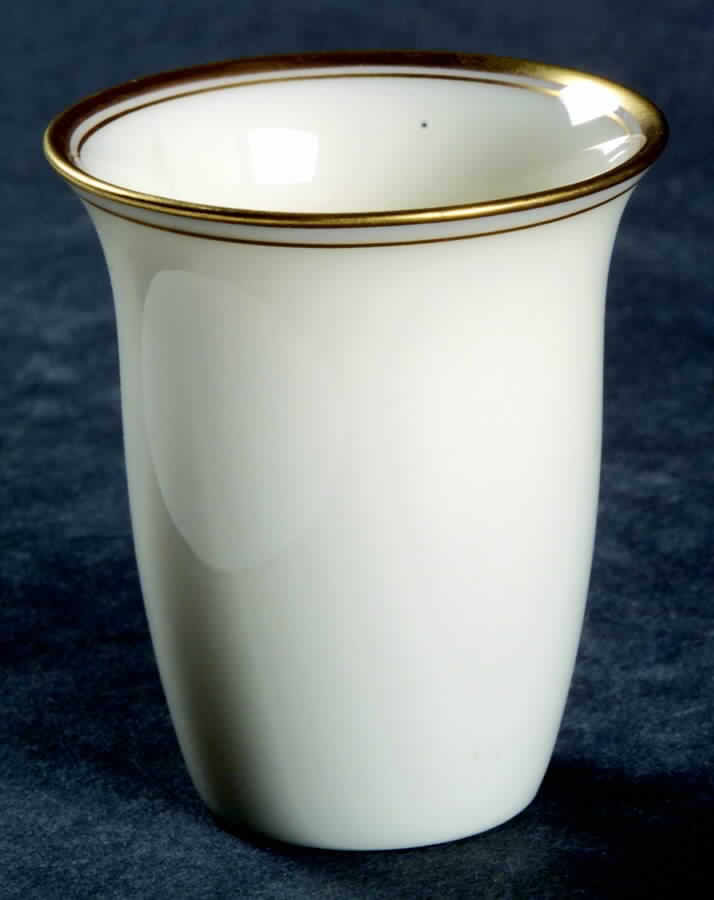 Lenox Liners (Cream, Gold Trim) Decoration #86 Shape 2 Demitasse Liner by Lenox-1
