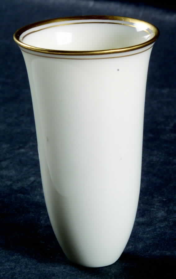 Lenox Liners (Cream, Gold Trim) Decoration #86 Shape 4 Demitasse Liner by Lenox-1