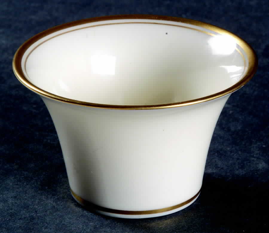 Lenox Liners (Cream, Gold Trim) Decoration #86 Shape 1 Demitasse Liner by Lenox-1
