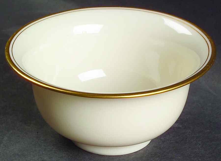Lenox Liners (Cream, Gold Trim) Decoration #86 Bouillon Liner by Lenox-1