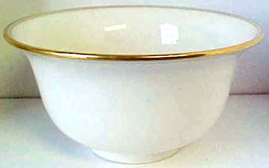 Lenox Liners (Cream, Gold Trim) Decoration #86 Mayonnaise Liner by Lenox-1