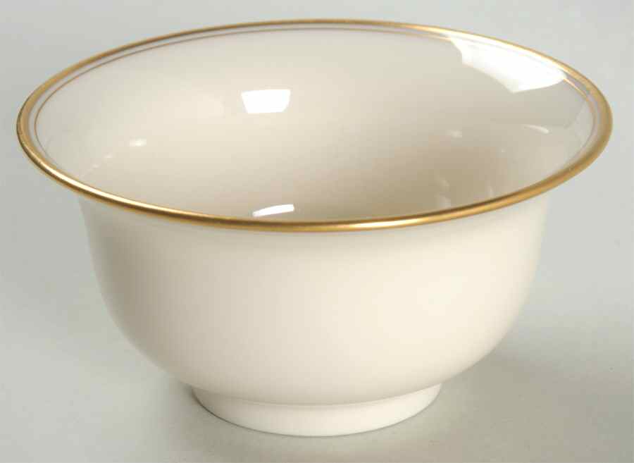 Lenox Liners (Cream, Gold Trim) Decoration #86 Bouillon Liner by Lenox-1