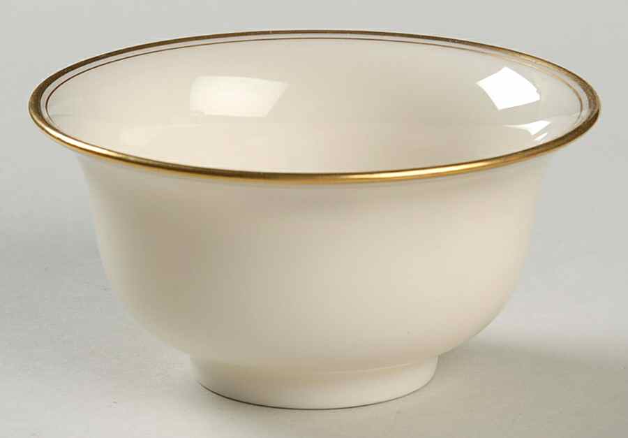 Lenox Liners (Cream, Gold Trim) Decoration #86 Bouillon Liner by Lenox-1
