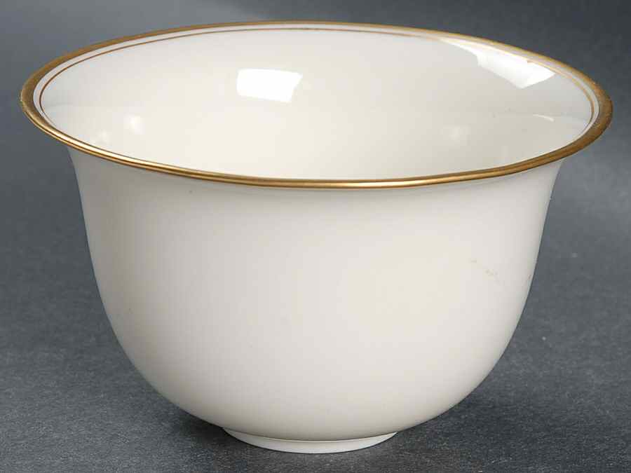 Lenox Liners (Cream, Gold Trim) Decoration #86 Bouillon Liner by Lenox-1