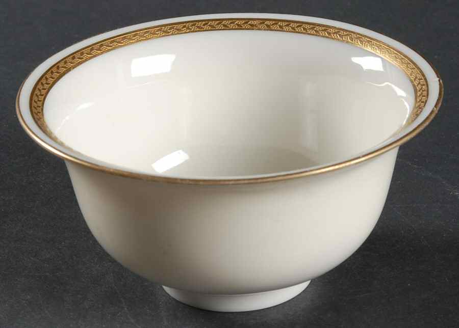 Lenox Liners (Cream, Gold Trim) Decoration #E88 Bouillon Liner by Lenox-1