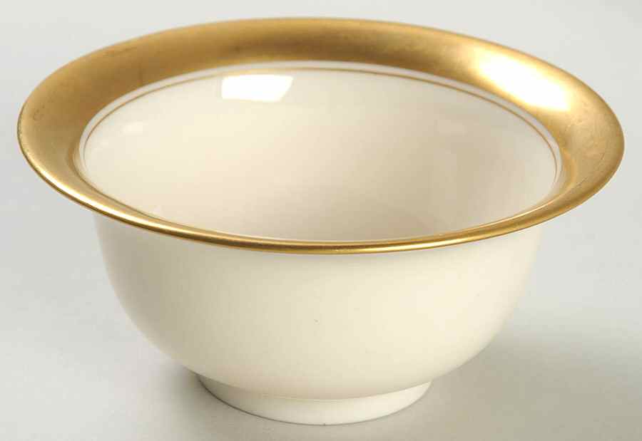 Lenox Liners (Cream, Gold Trim) Decoration #WG Bouillon Liner by Lenox-1