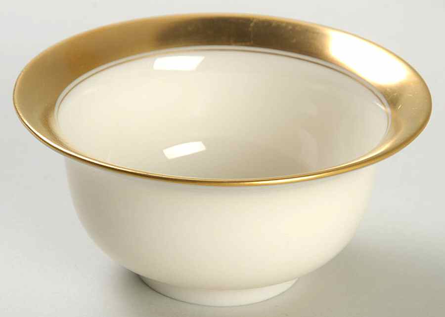 Lenox Liners (Cream, Gold Trim) Decoration #WG Bouillon Liner by Lenox-1