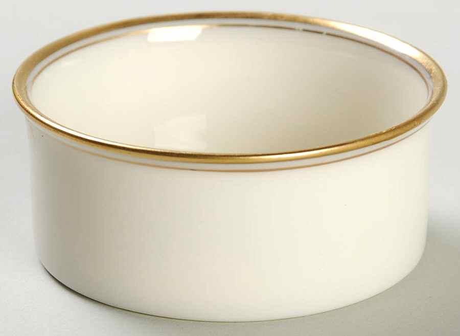 Lenox Liners (Cream, Gold Trim) Decoration #86 Shape 1 Ramekin Liner by Lenox-1