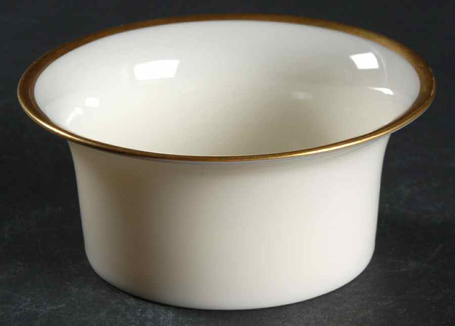 Lenox Liners (Cream, Gold Trim) Decoration #MG Shape 1 Ramekin Liner by Lenox-1