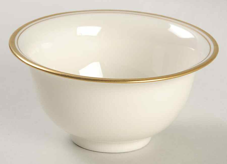 Lenox Liners (Cream, Gold Trim) Decoration #86 Flared Cup Liner by Lenox-1