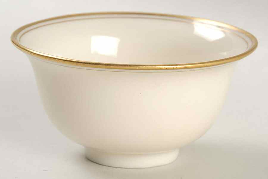 Lenox Liners (Cream, Gold Trim) Decoration #86 Flared Cup Liner by Lenox-1