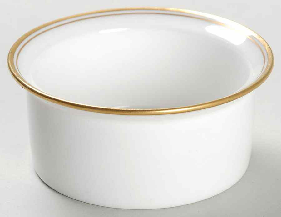 Lenox Liners (Cream, Gold Trim) Decoration #86 Shape 1 Ramekin Liner by Lenox-1