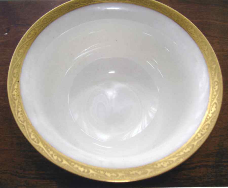 Lenox Liners (Cream, Gold Trim) Decoration #C5 Bouillon Liner by Lenox-1