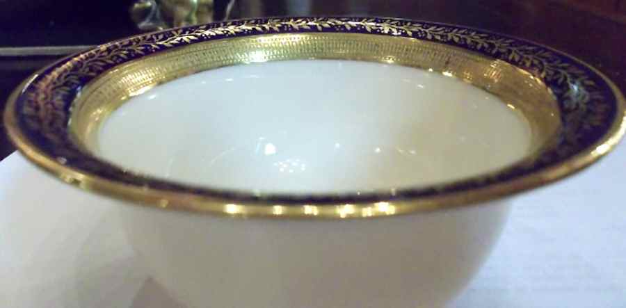 Lenox Liners (Cream, Gold Trim) Decoration #L24 Bouillon Liner by Lenox-1