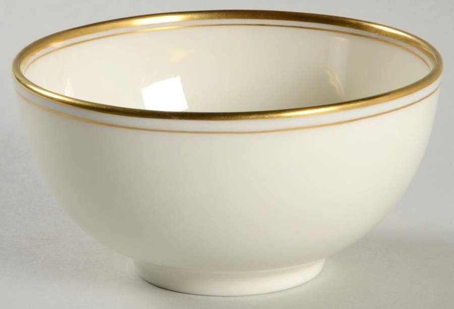 Lenox Liners (Cream, Gold Trim) Decoration #86 Bouillon Liner by Lenox-1