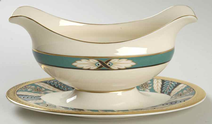 Lenox Legend Gravy Boat with Attached Underplate by Lenox-1