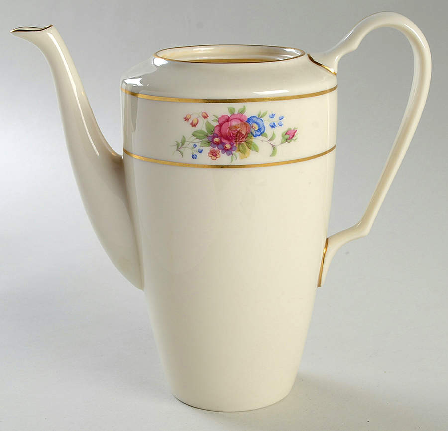 Lenox Rose Coffee Pot No Lid by Lenox-1